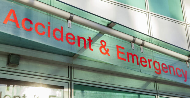 accident & emergency sign