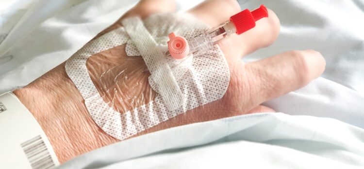 Making a claim if a cannula is left in too long